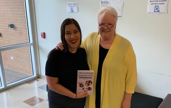 Dr. Guerrrero with Karen Brunssen